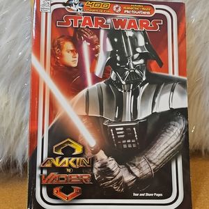 2010 DALMATION PRESS STAR WARS 400 PAGE ACTIVITY COLORING BOOK NEW